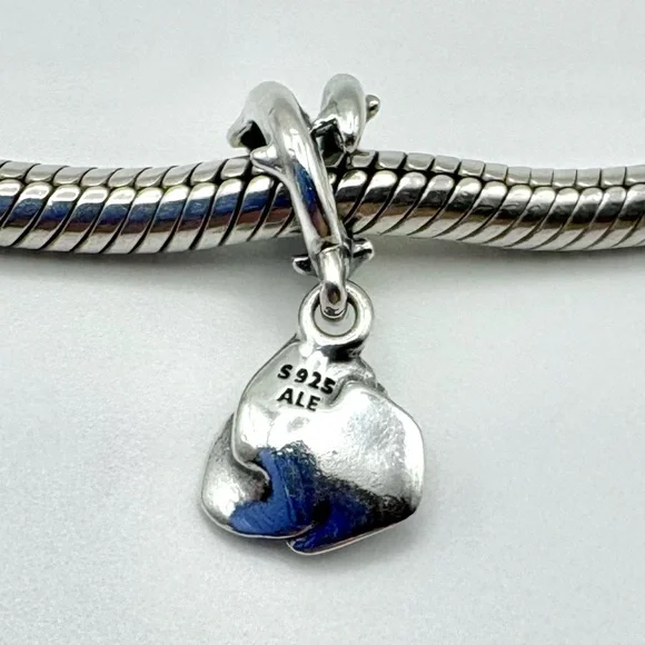 Pandora Rose in Bloom Dangle Sterling Silver Charm - Picture 4 of 4